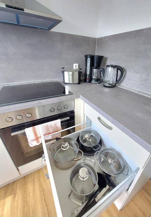 Moderne Wohnung Mit Vollausstattung In Ruhiger Lage, W-Lan Grossrohrsdorf Zewnętrze zdjęcie